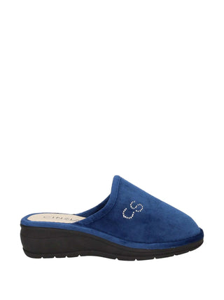 CIABATTA DONNA - CINZIA SOFT BLU - NG730