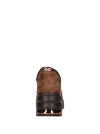 SNEAKERS DONNA - ARMATA DI MARE MARRONE - AMD  W62H02 5