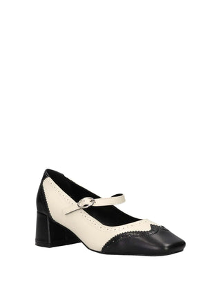 DECOLLETE DONNA - WHYSHY BIANCO-NERO - MG 2A271 2