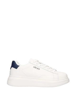 SNEAKERS UOMO - LIU-JO BIANCO-BLU - 7B4027PX474