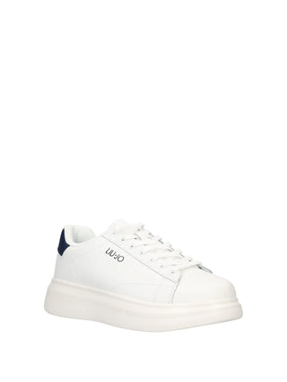 SNEAKERS UOMO - LIU-JO BIANCO-BLU - 7B4027PX474 2