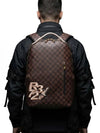 ZAINO UOMO - R372 MARRONE - Z001U 6