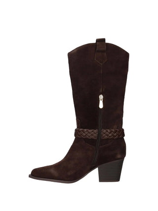 STIVALE DONNA - BRACCIALINI MARRONE - B615820A-PY 4