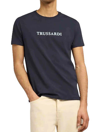 T-SHIRT UOMO - TRUSSARDI NAVY - G0498000106N