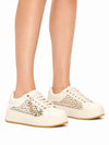 SNEAKERS DONNA - APE PAZZA CREMA - S6LIFTY27/KNI 6