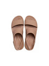SANDALO DONNA - CROCS MARRONE - CR.206453 4