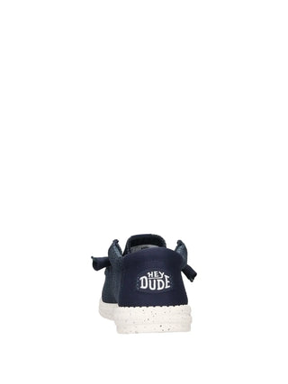 SLIP ON UOMO - HEY DUDE BLU - HD.41898 5