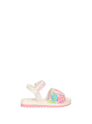 SANDALO RAGAZZA - LELLI KELLY BIANCO - LKCD4890 1