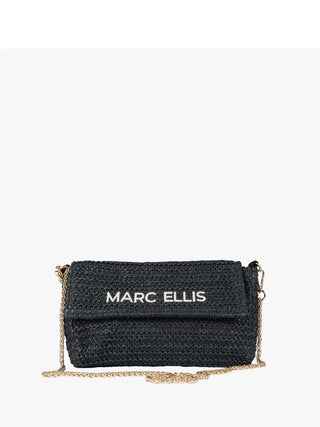 BORSA A MANO DONNA - MARC ELLIS NERO - BUBY ANTIGUA P.