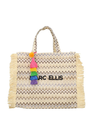 BORSA A MANO DONNA - MARC ELLIS NATURALE - BUBY S. CLAIRE L