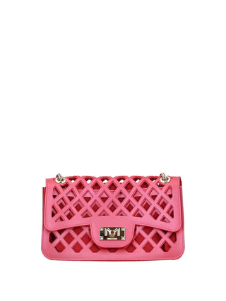 BORSA A MANO DONNA - MARC ELLIS ROSSO-ORO - FLAT BASKET