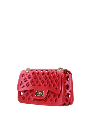 BORSA A MANO DONNA - MARC ELLIS ROSSO-ORO - FLAT BASKET 2