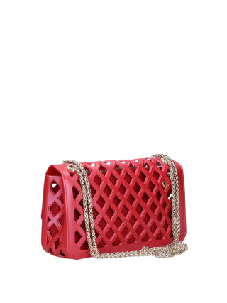 BORSA A MANO DONNA - MARC ELLIS ROSSO-ORO - FLAT BASKET 3