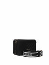 BORSA A SPALLA DONNA - MARC ELLIS NERO-ORO - FLAT BLUSH 3