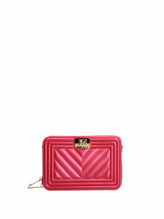 BORSA A SPALLA DONNA - MARC ELLIS ROSSO-ORO - FLAT BLUSH