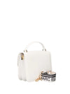 BORSA A SPALLA DONNA - MARC ELLIS BIANCO-ORO - FLAT EAR 26 3