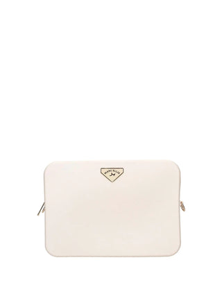 BORSA A MANO DONNA - MARC ELLIS BEIGE-ORO - FLAT FLOWE 26