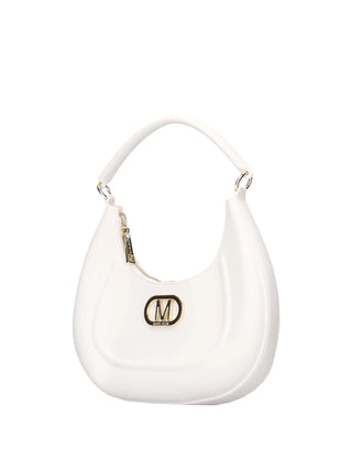 BORSA A SPALLA DONNA - MARC ELLIS BIANCO-ORO - FLAT HERO M 2