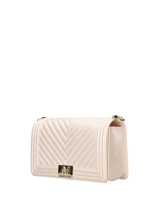 BORSA A SPALLA DONNA - MARC ELLIS BEIGE-ORO - FLAT M 26 2