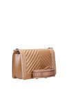 BORSA A SPALLA DONNA - MARC ELLIS CAFFE-ORO - FLAT M 26 3