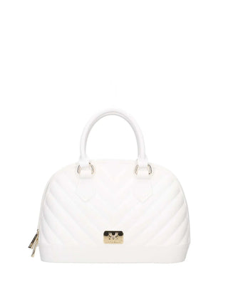 BORSA A SPALLA DONNA - MARC ELLIS BIANCO-ORO - FLAT MAYA M