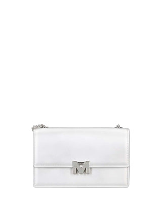 BORSA A SPALLA DONNA - MARC ELLIS ARGENTO - FLAT SUPERMEE M.