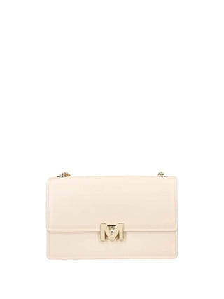 BORSA A SPALLA DONNA - MARC ELLIS BEIGE-ORO - FLAT SUPERMEE M.