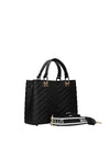 BORSA A MANO DONNA - MARC ELLIS NERO-ORO - KRISSY WAVE M. 3