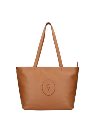 BORSA A SPALLA DONNA - TRUSSARDI MARRONE - Z644E006571N