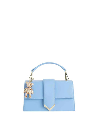 BORSA A SPALLA DONNA - PASH BAG BLU - 17298-KAY-S5M-P