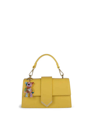 BORSA A SPALLA DONNA - PASH BAG GIALLO - 17299-KAY-S5M-P