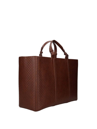 TOTE DONNA - ATELIER DU SAC MARRONE - 19144-GOR-S6B-A 3