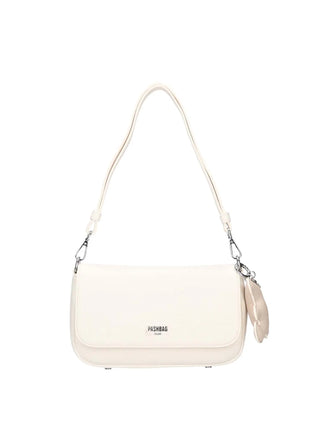 BORSA A SPALLA DONNA - PASH BAG BIANCO - 19695-LIK-S6B-P 1