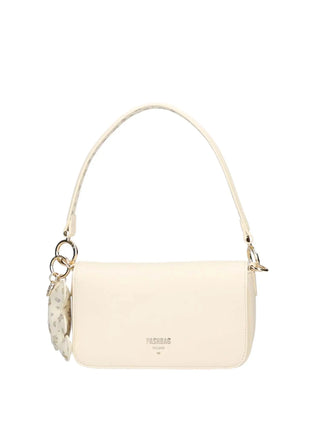 BORSA A SPALLA DONNA - PASH BAG AVORIO - 19746-MIS-S6B-P