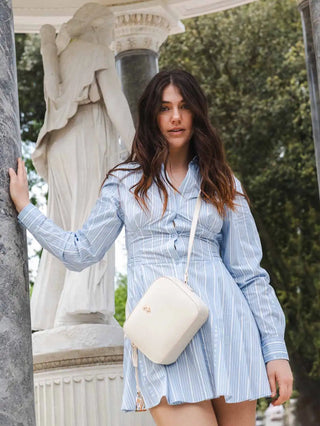 outfit donna con camicia abito