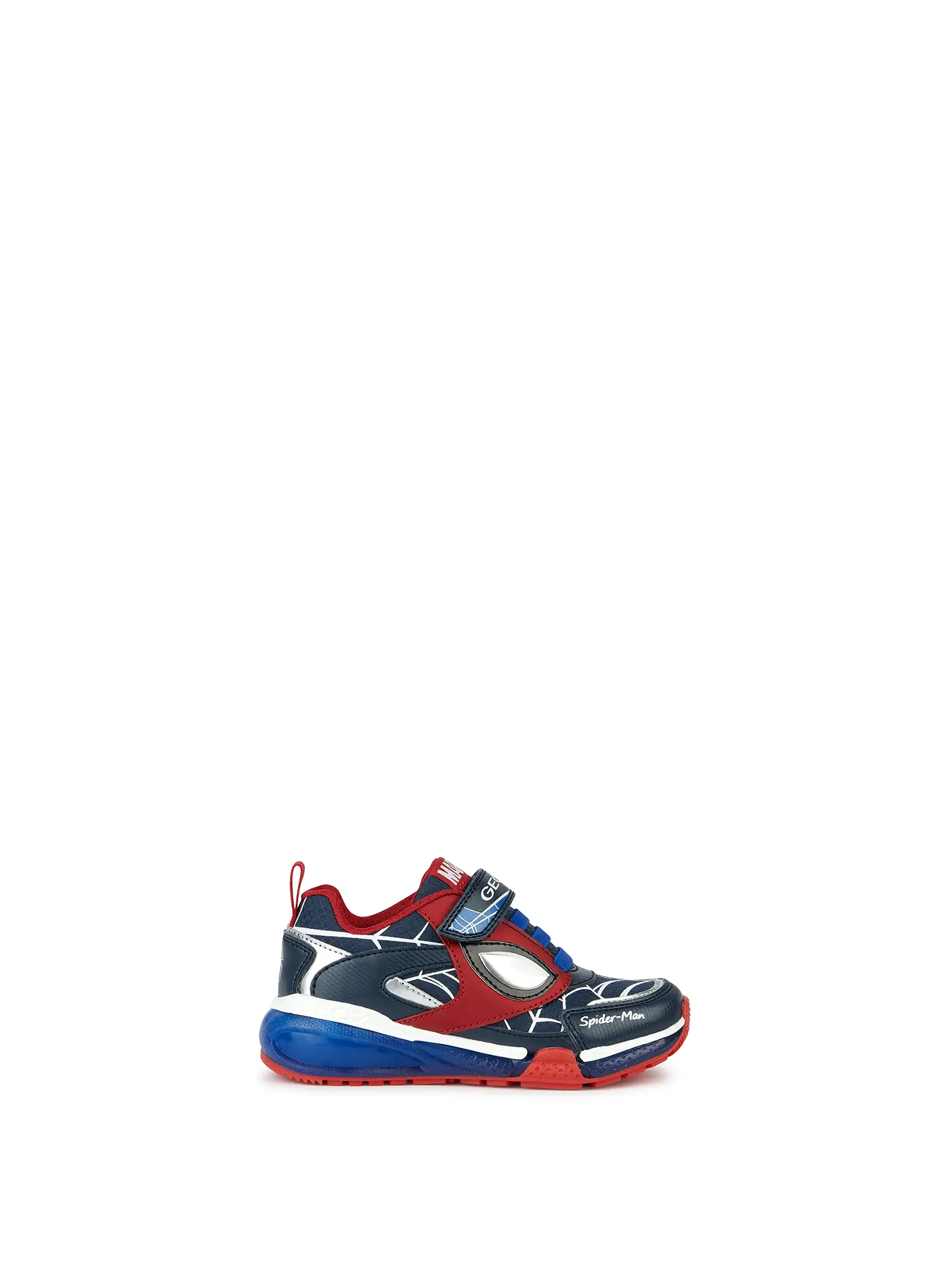 SNEAKERS RAGAZZO - GEOX - J36FED 0FUCE - BLU/ROSSO, 31