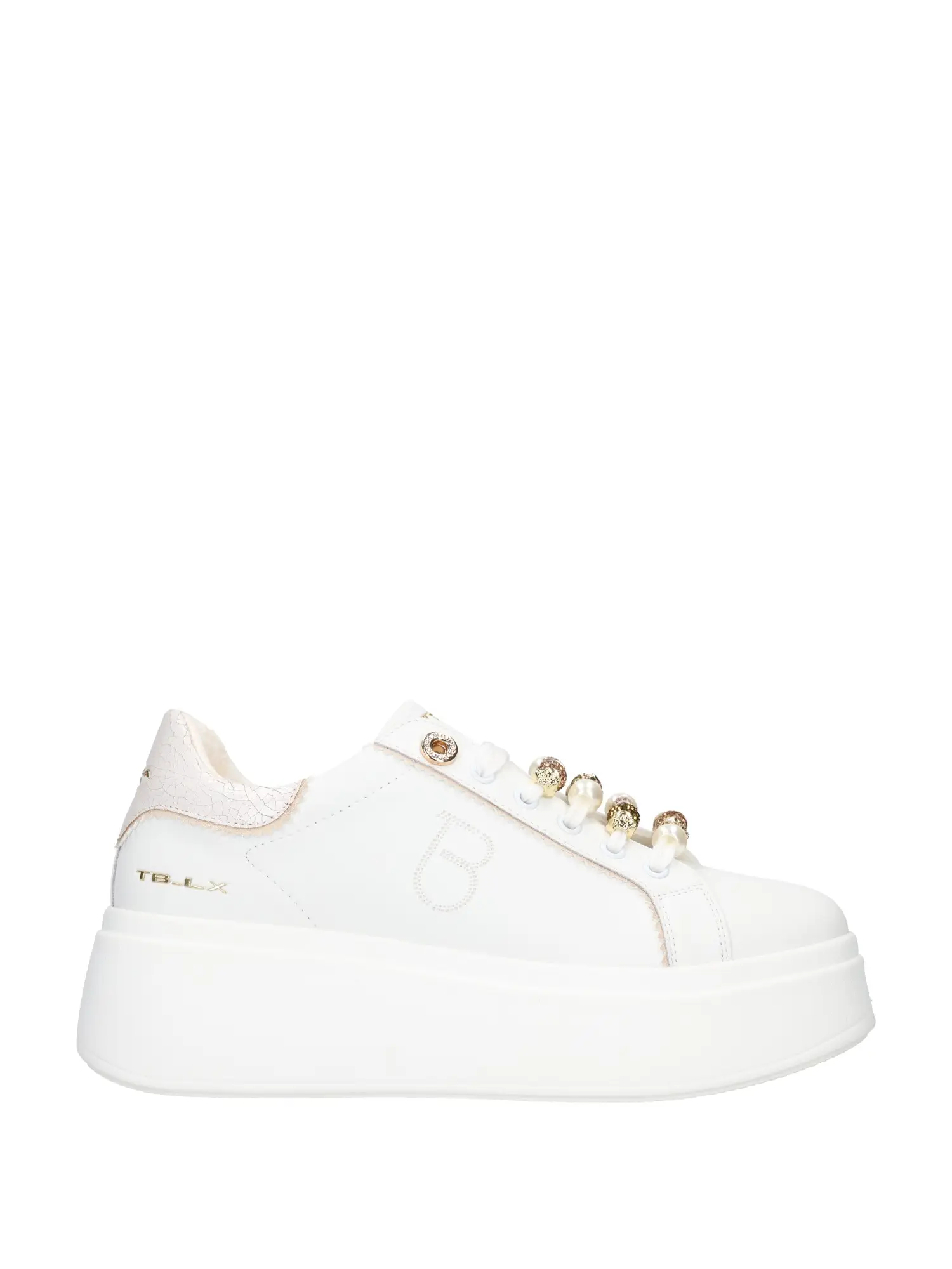 SNEAKERS DONNA - TOSCA BLU - SF2502S020 - BIANCO/BEIGE, 40