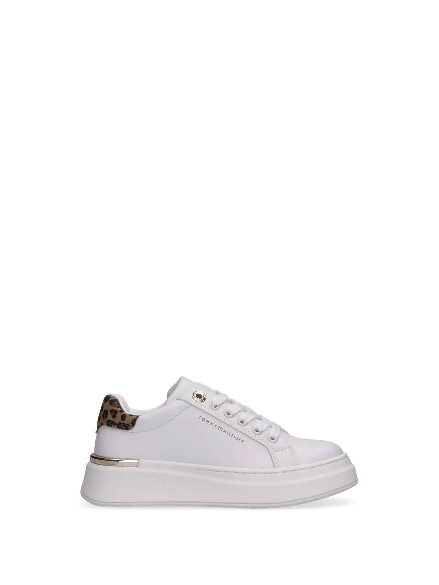 SNEAKERS RAGAZZA - TOMMY HILFIGER - T3A9-33986-1842 - BIANCO/BEIGE, 36