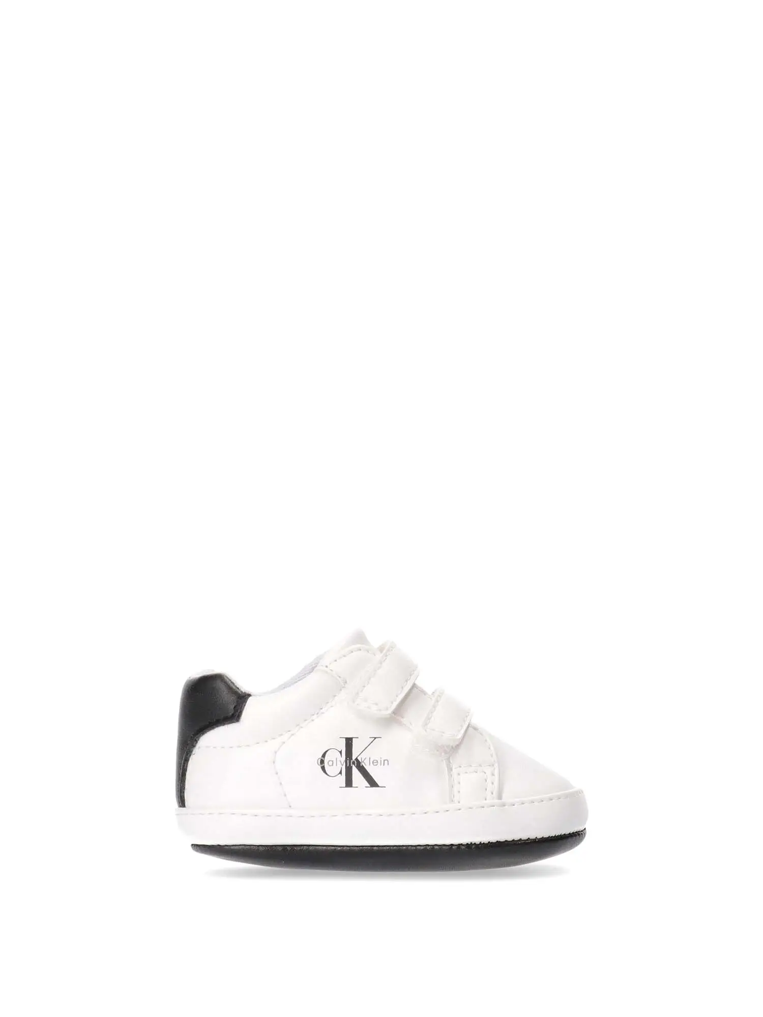 SNEAKERS BAMBINO - CALVIN KLEIN - V0B9-83145-1582 - BIANCO/NERO, 17