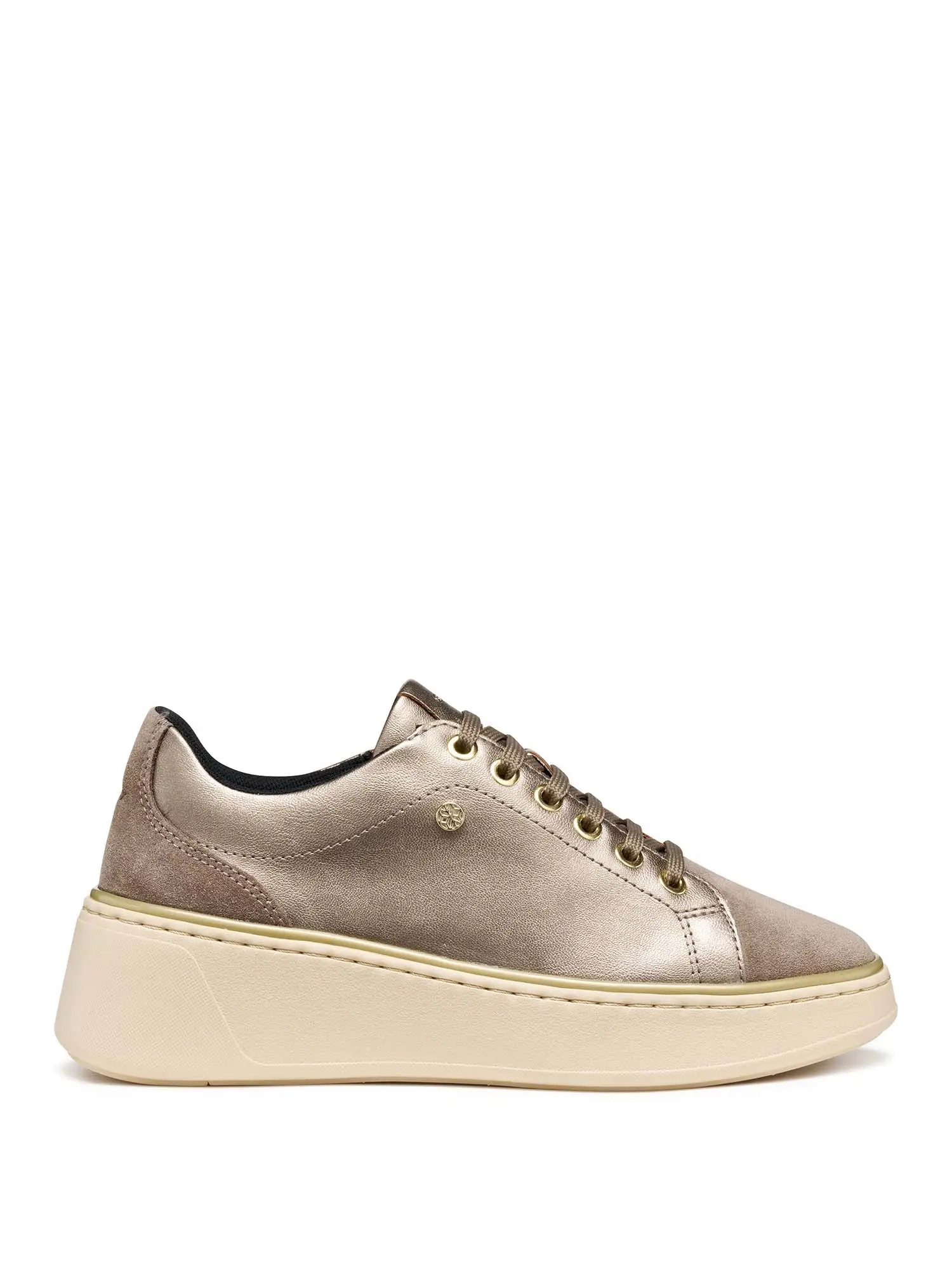 SNEAKERS DONNA - GEOX - D55YHA 0AJ22 - SABBIA/TAUPE, 37