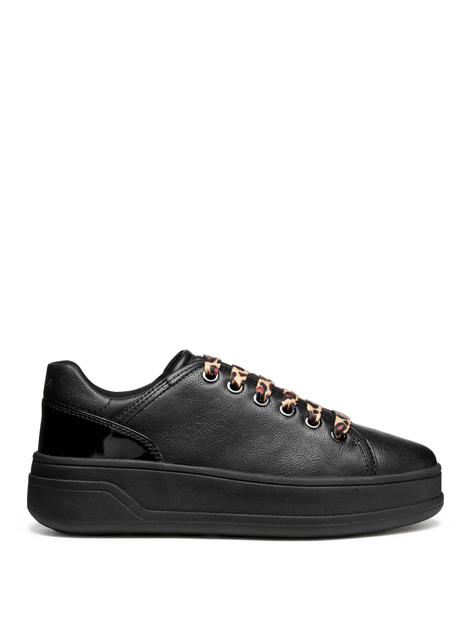 SNEAKERS DONNA - GEOX - SPHERICA - D56WVD 05402 - NERO, 37