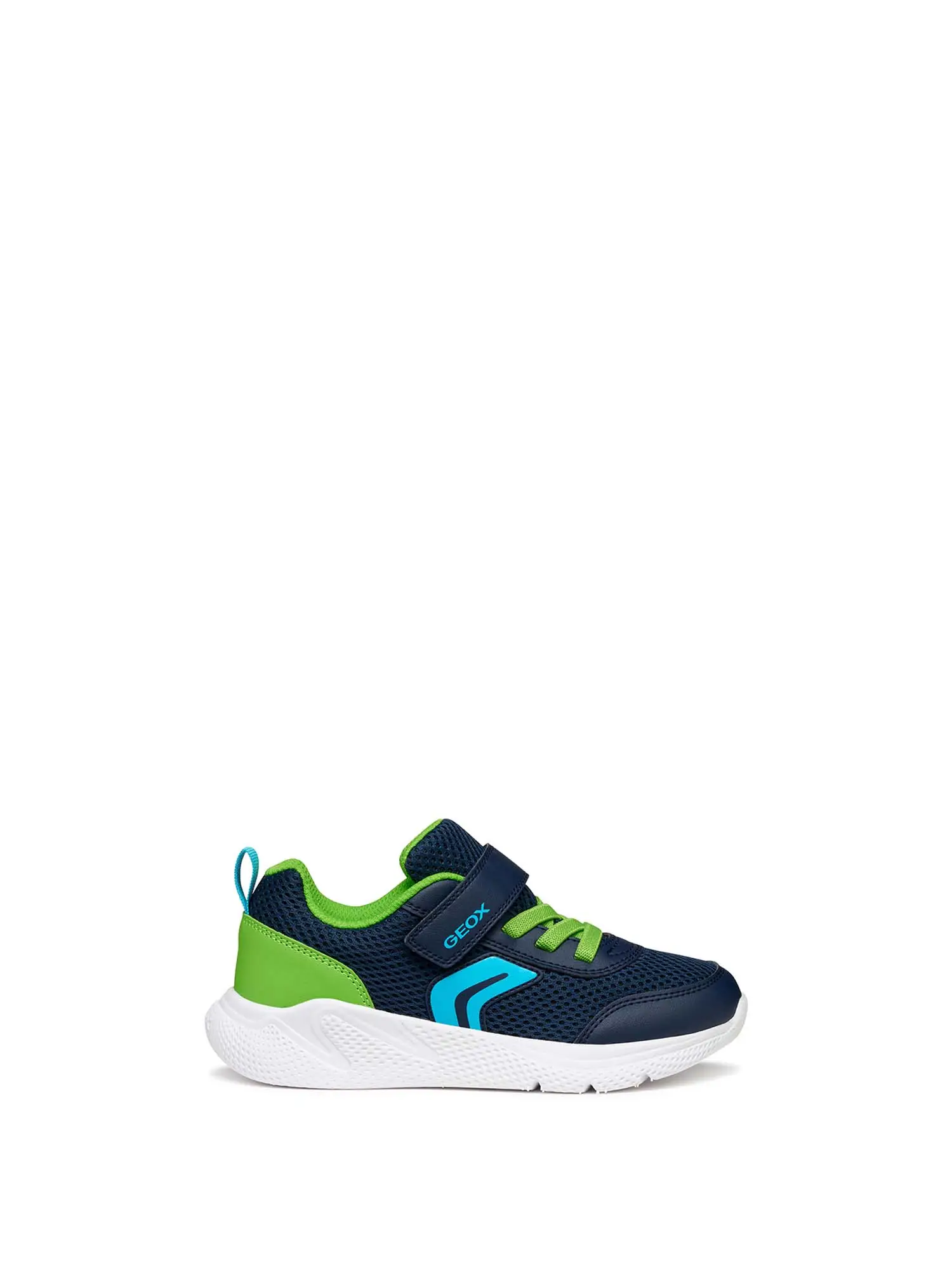 SNEAKERS RAGAZZO - GEOX - J36GBA 01454 - NAVY/VERDE, 35