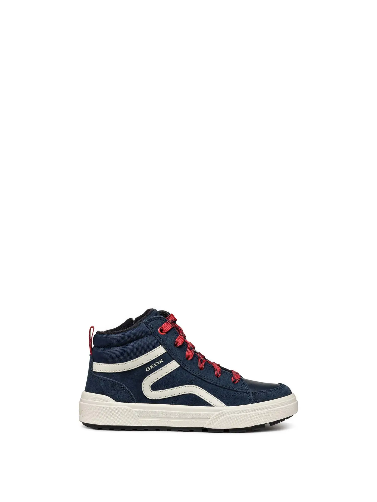 SNEAKERS RAGAZZO - GEOX - J36HAA 022FU - NAVY/ROSSO, 28