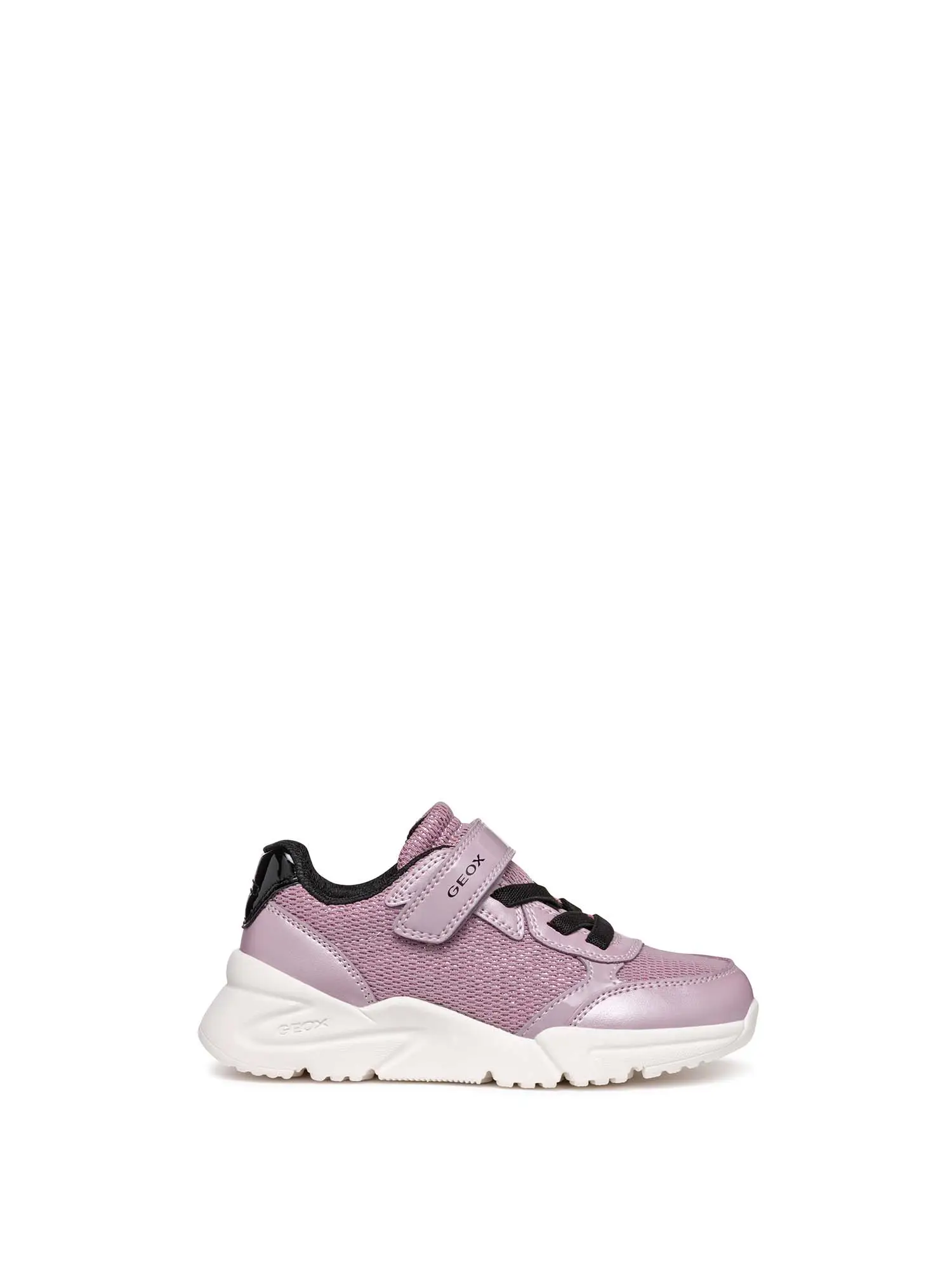SNEAKERS RAGAZZA - GEOX - J46M2C 0ASAJ - ROSA/NERO, 35
