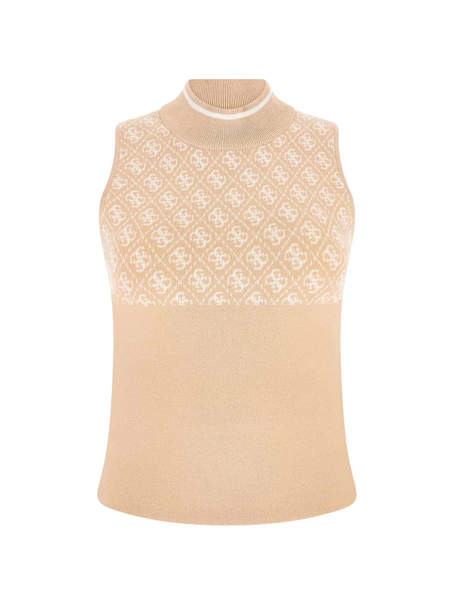 TOP DONNA - GUESS APPAREL - W3YR26 Z37K0 - CREMA, L