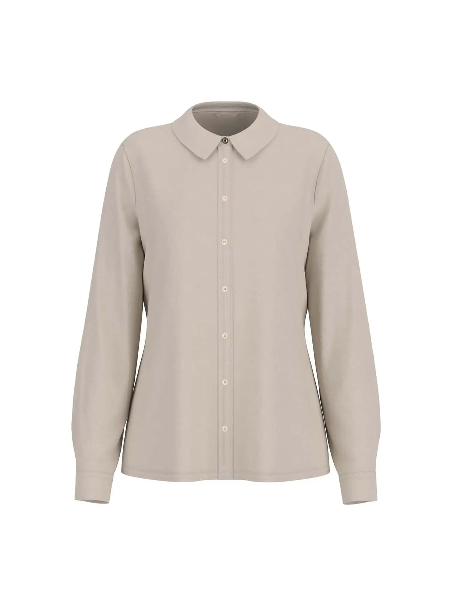 CAMICIA DONNA - GUESS APPAREL - W5YH1A WHCR2 - VANIGLIA, S