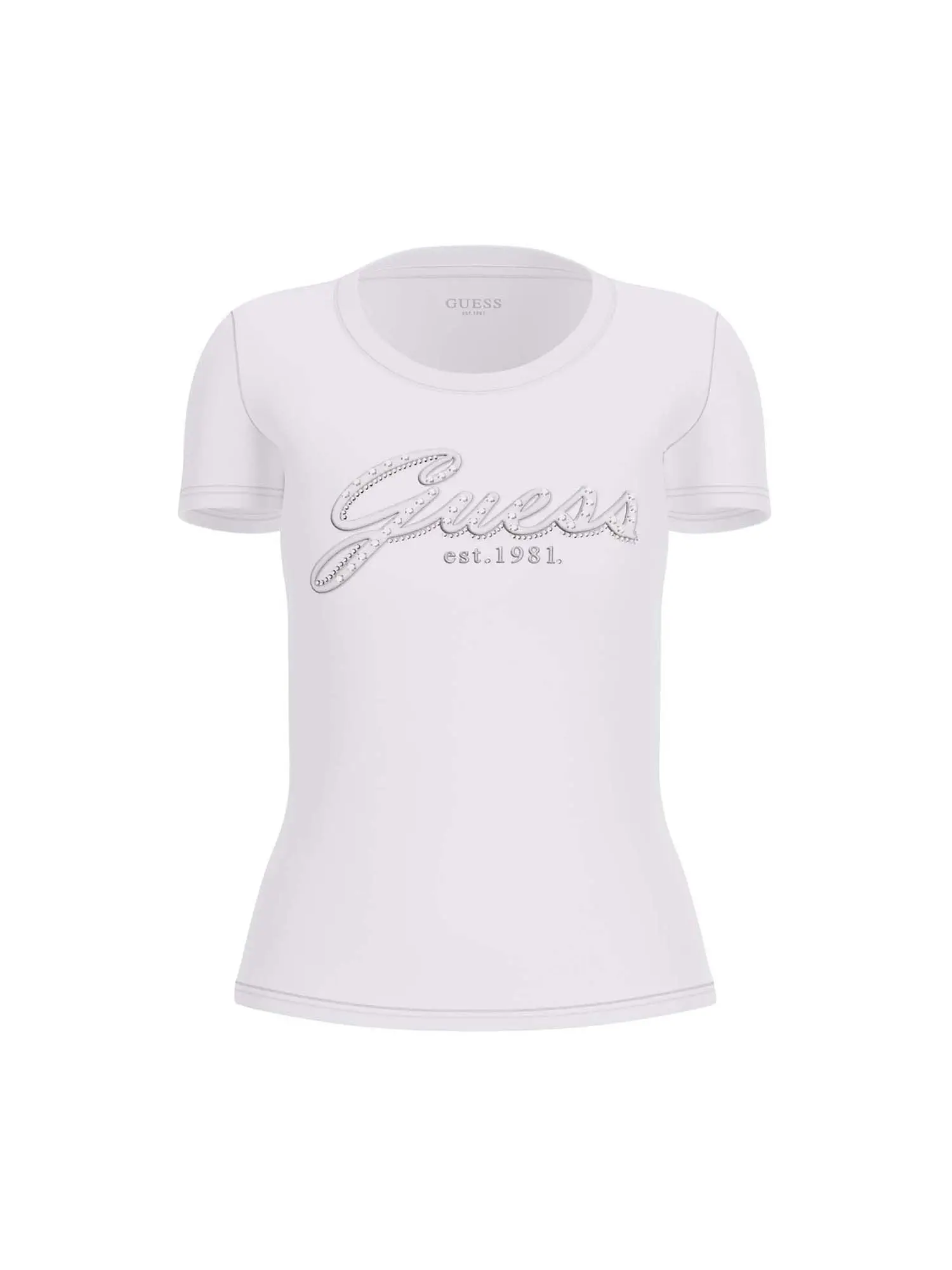 T-SHIRT DONNA - GUESS APPAREL - W5YI46 J1314 - BIANCO, S