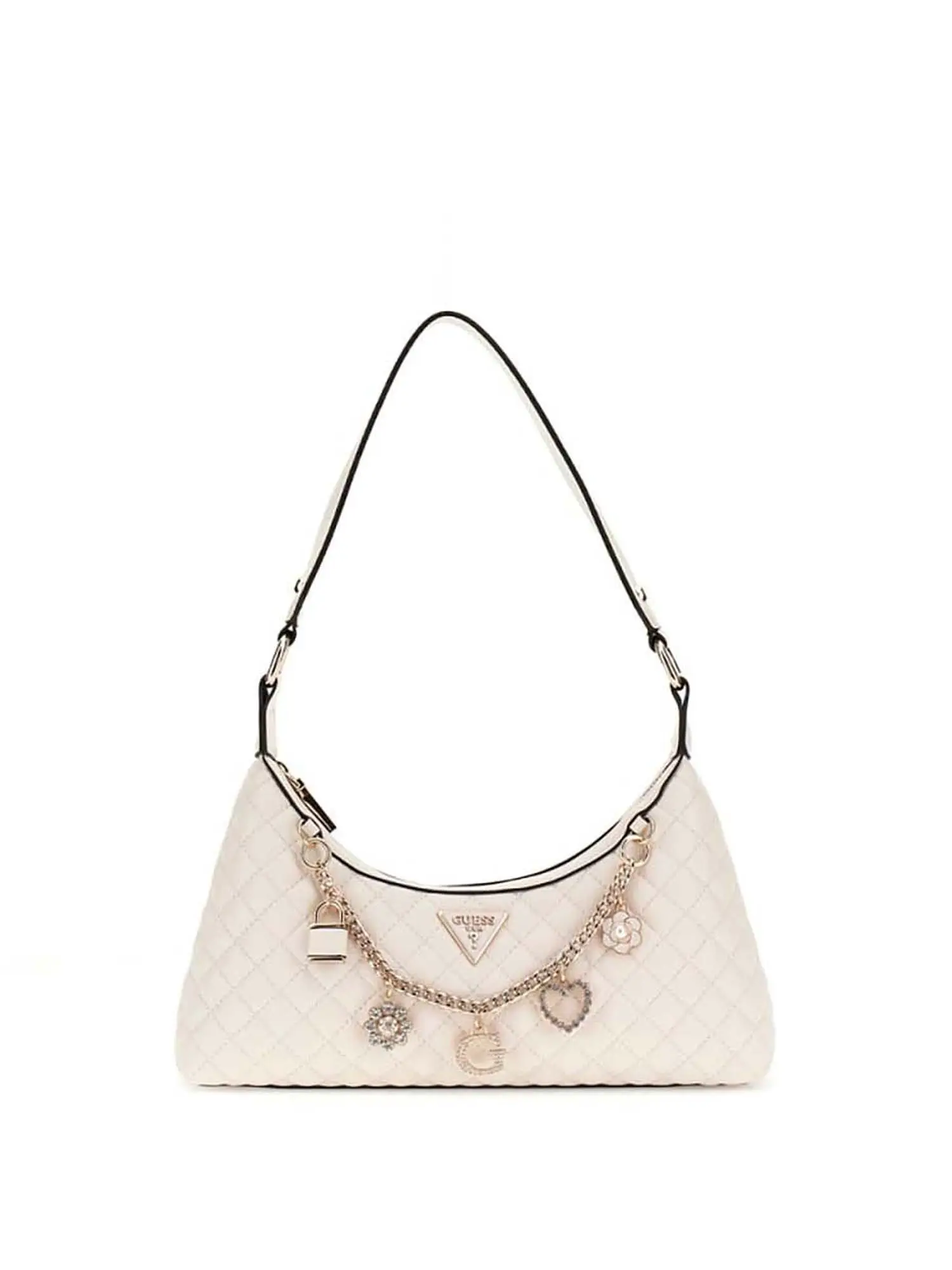 BORSA A SPALLA DONNA - GUESS - HWEG86 79180 - BIANCO, UNICA