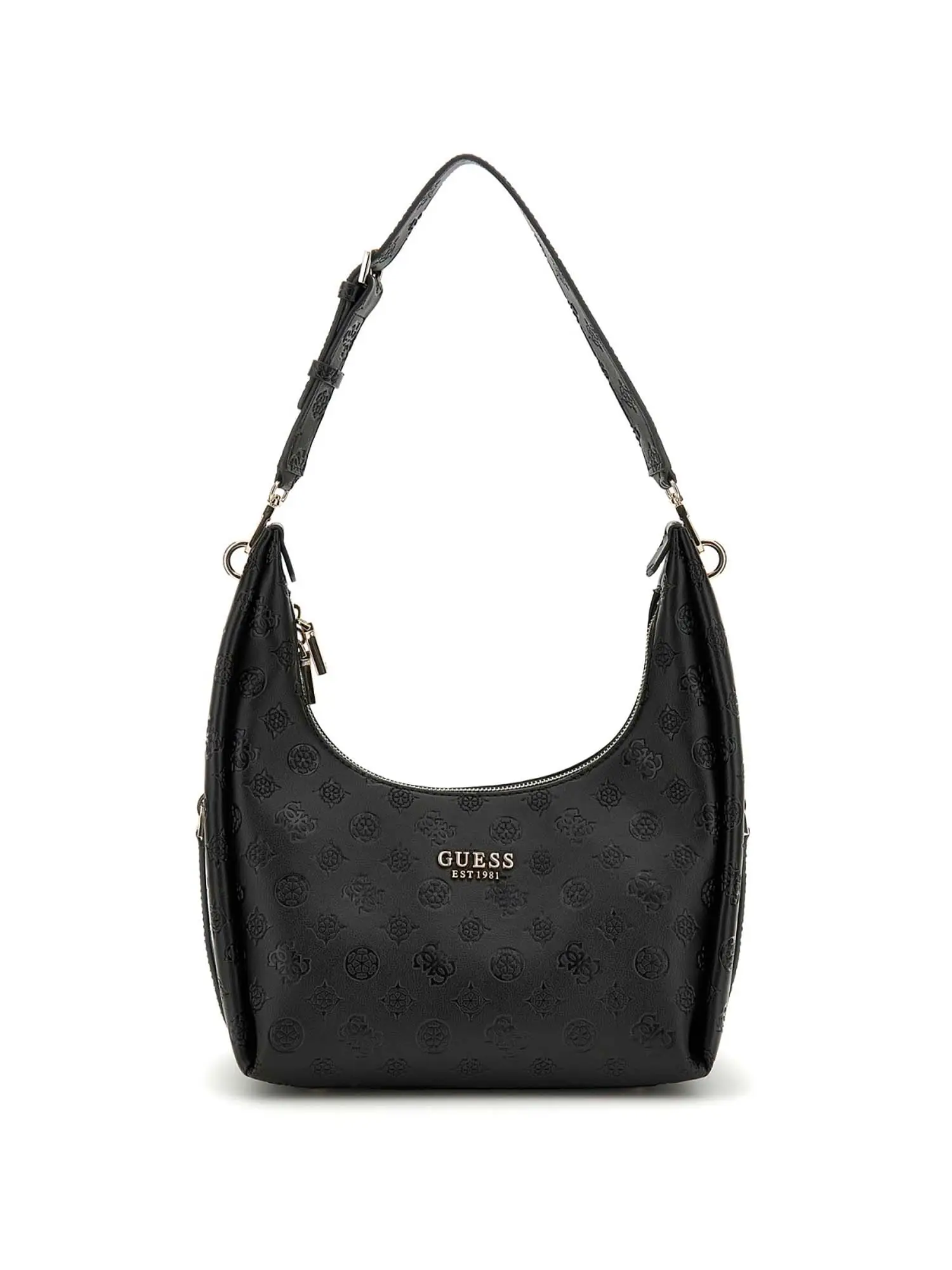 BORSA A SPALLA DONNA - GUESS - HWPD96 65020 - NERO, UNICA