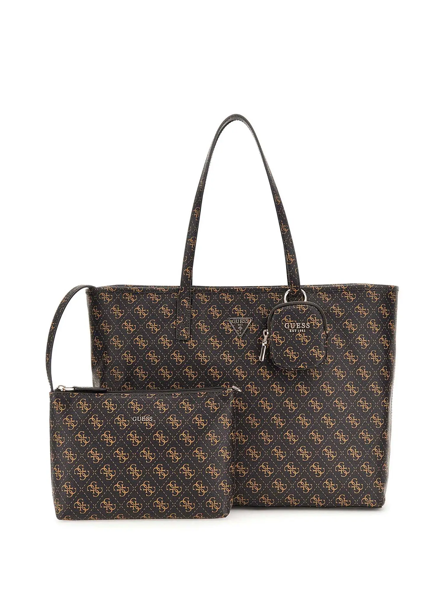 TOTE DONNA - GUESS - HWQG71 24240 - MARRONE, UNICA